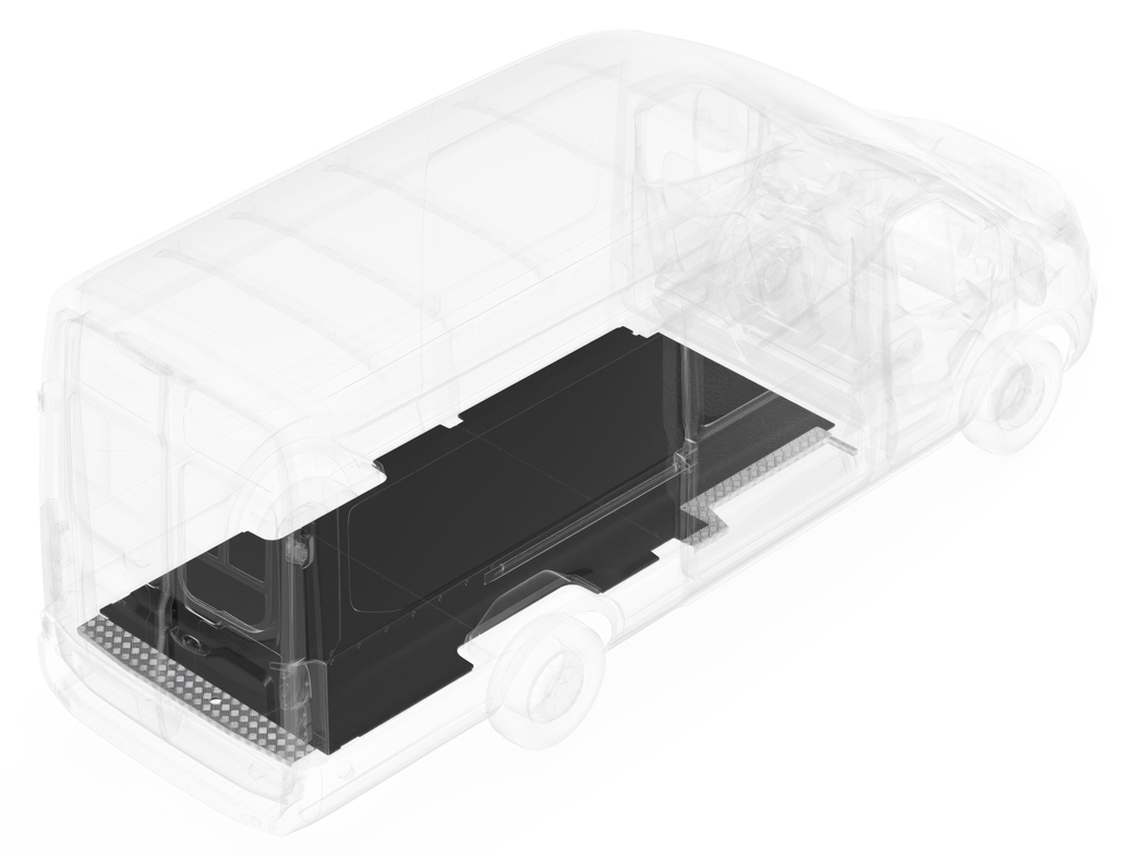 StabiliGrip without Sills Ford Transit 148