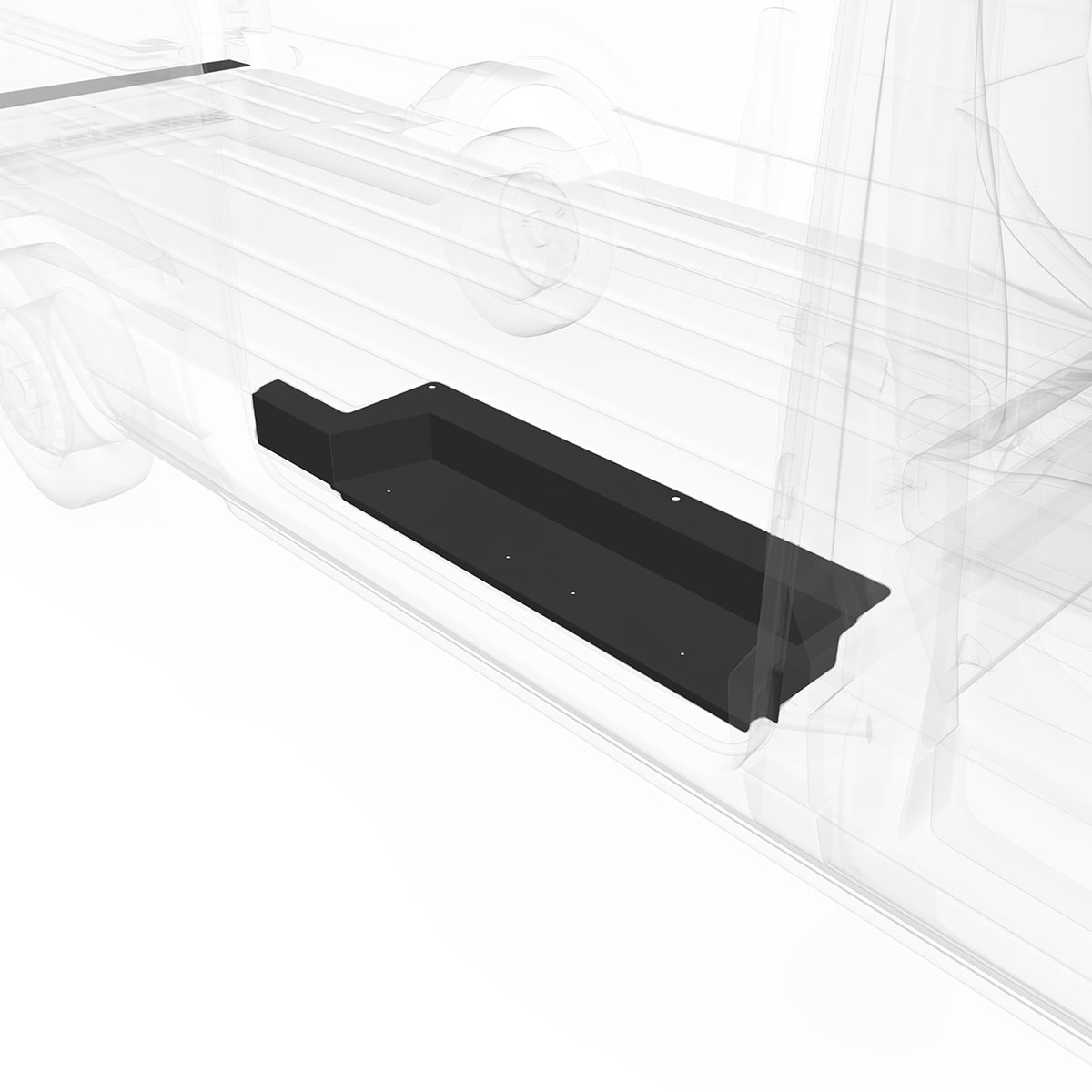 Universal Black Steel Sill Set