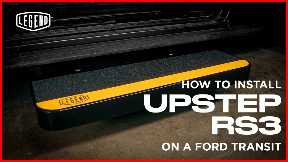 How to install the UpStep RS3 on a Ford Transit