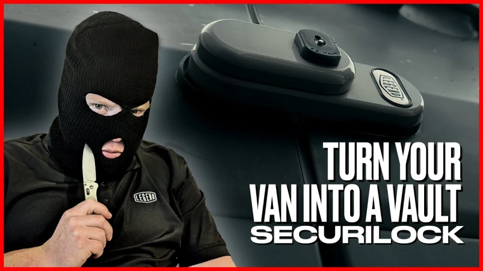 SecuriLock - Thief Tested, Van Protected: The Nearly Impenetrable Van Lock