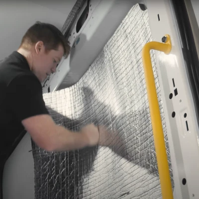 Face off: TempShield vs SprayFoam vs Batt Insulation - What is the Best Way to Insulate Your Work Van?