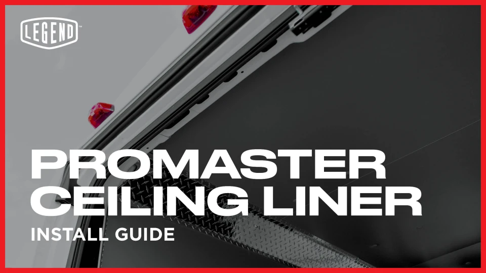 RAM ProMaster Install - Insulated DuraTherm Ceiling Liner